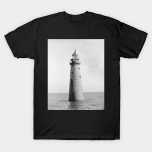 Minot's Ledge Light, 1880. Vintage Photo T-Shirt